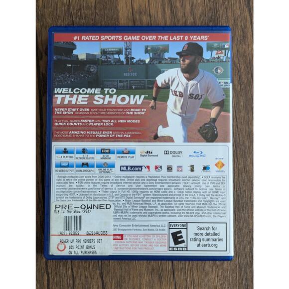 PS4 Game Lot - Madden 14 & MLB 14 The Show - Picture 3 of 7